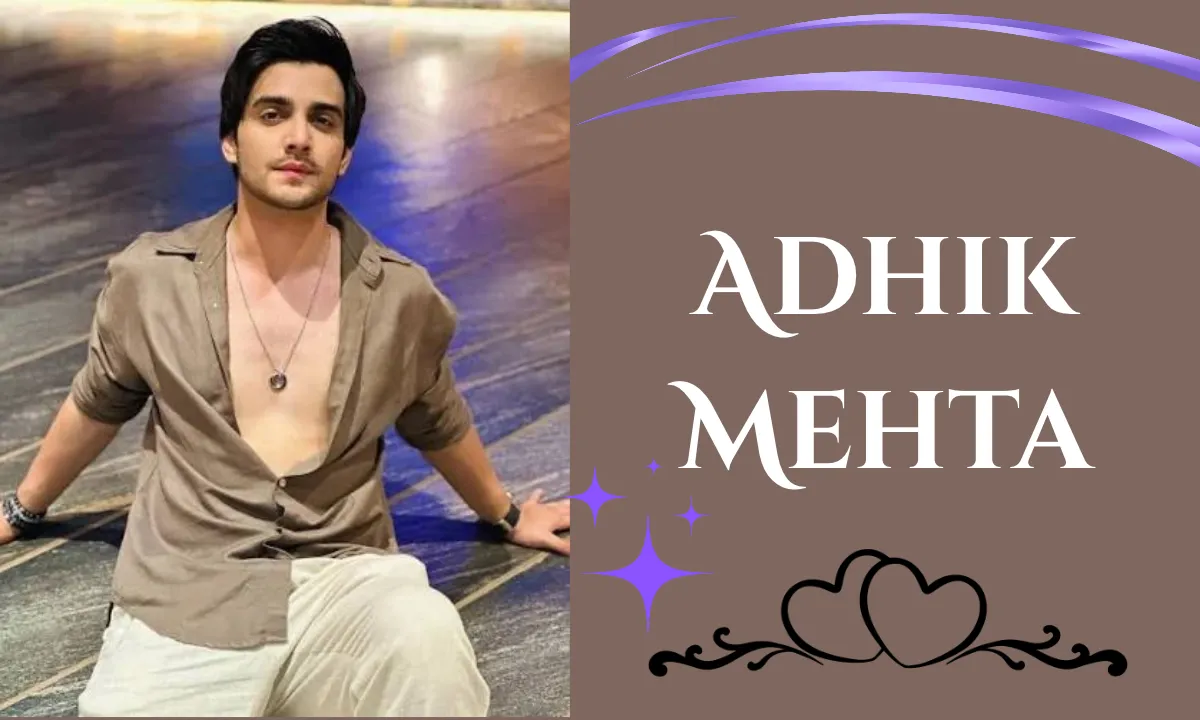 Adhik Mehta: Biography, Age, Height, Family, Career, Wife, Net Worth, TV Shows and More